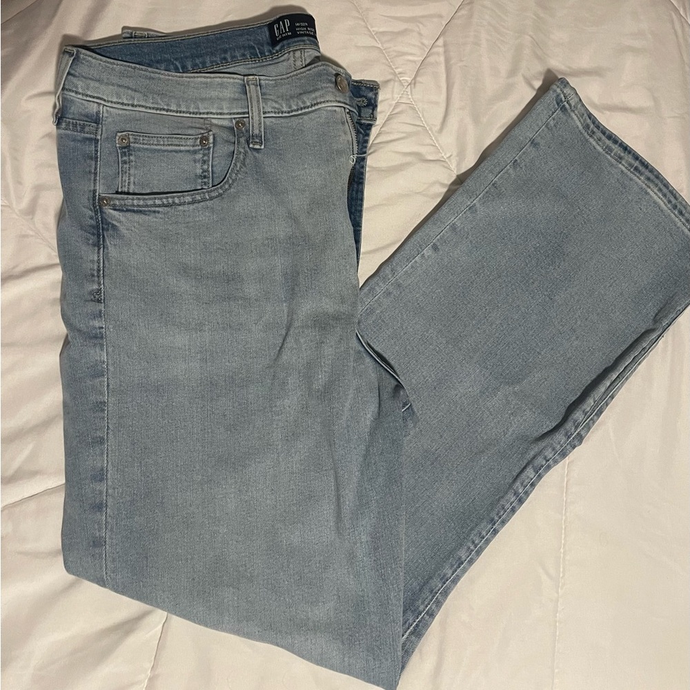 Gap high rise vintage flare jeans size 14/32R